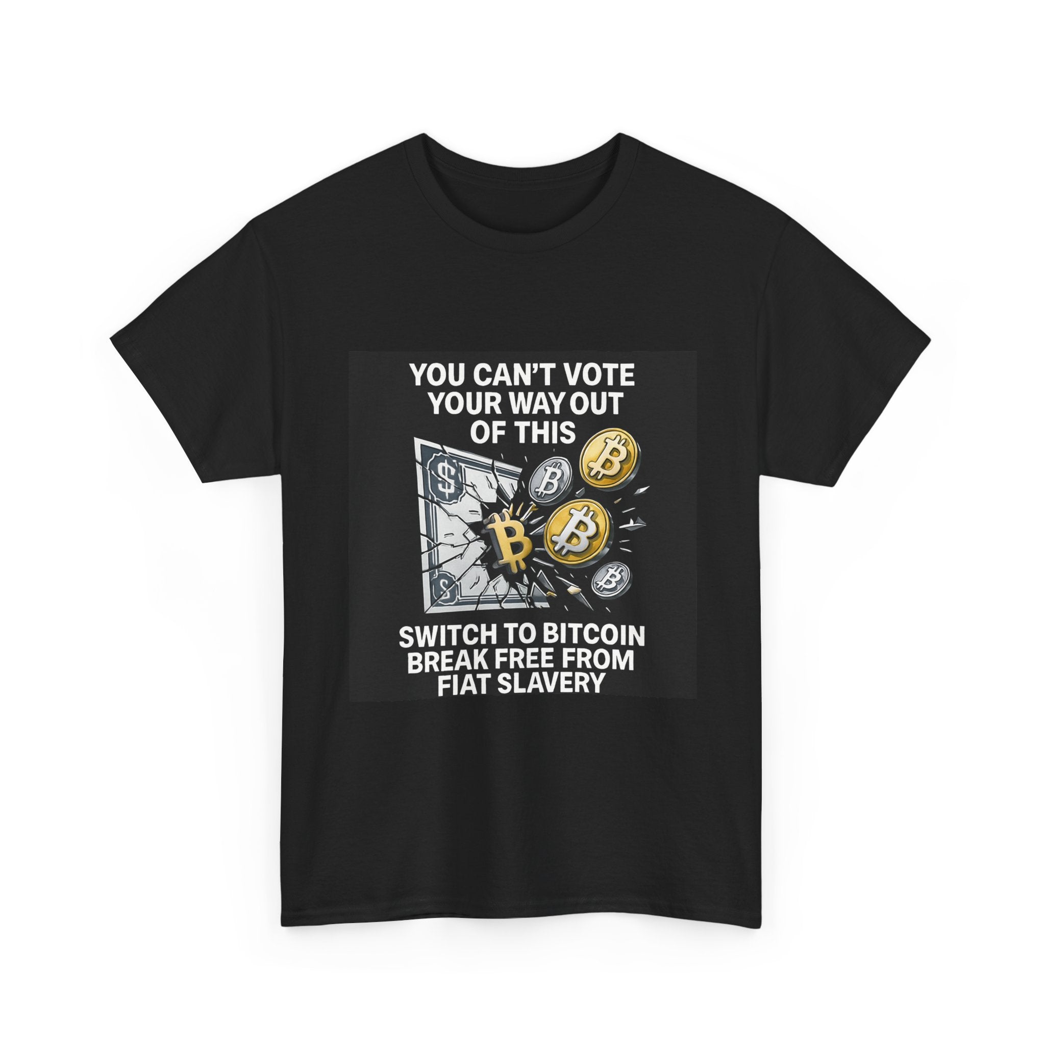 Bitcoin Freedom Tee - Statement Unisex Heavy Cotton Shirt, Crypto Enthusiast Gift, Retro Bitcoin Design T-Shirt, Funny Cryptocurrency [...]
