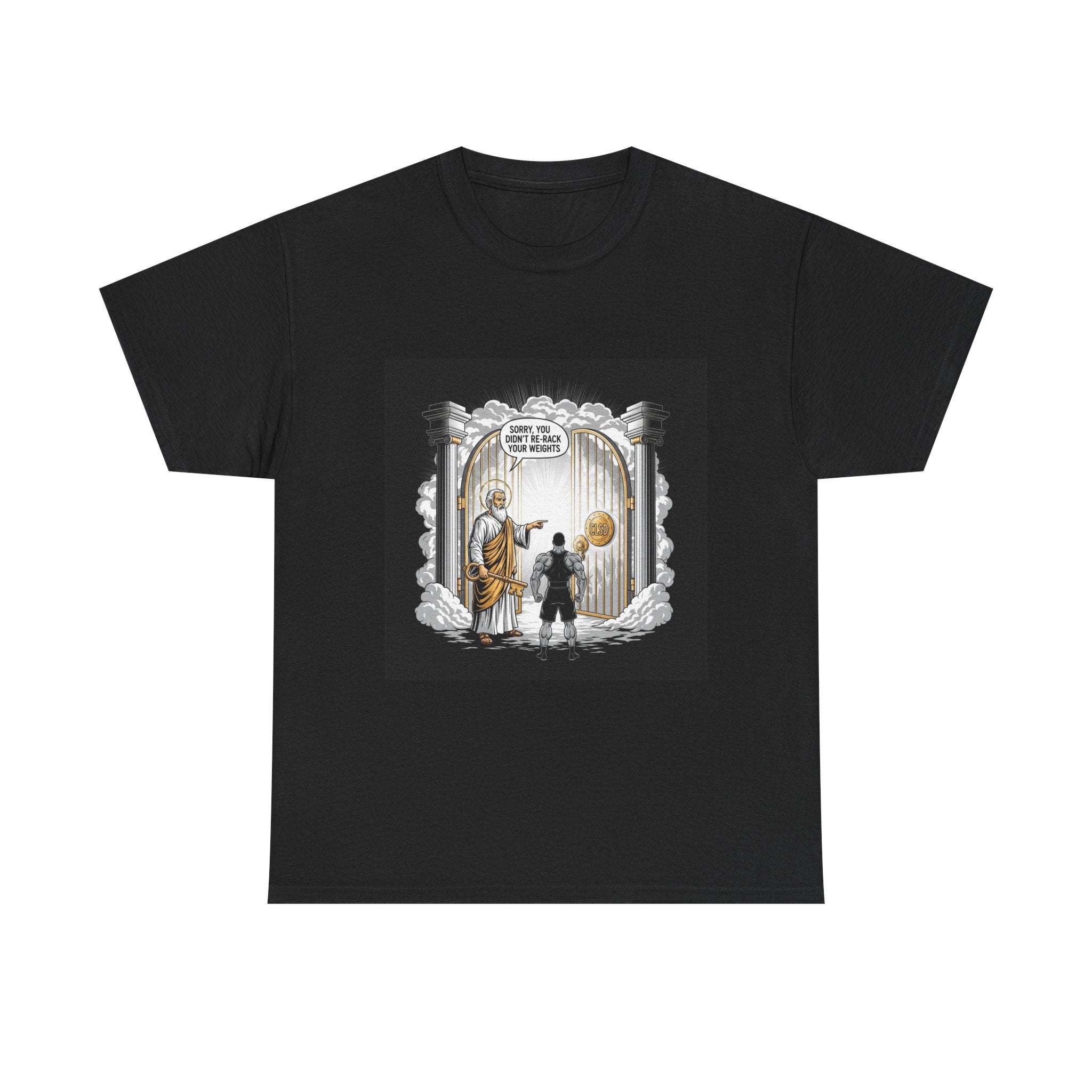 Sorry, You Didn’t Re-Rack Your Weights – Funny Gym Tee | Forgeborn Outfitters