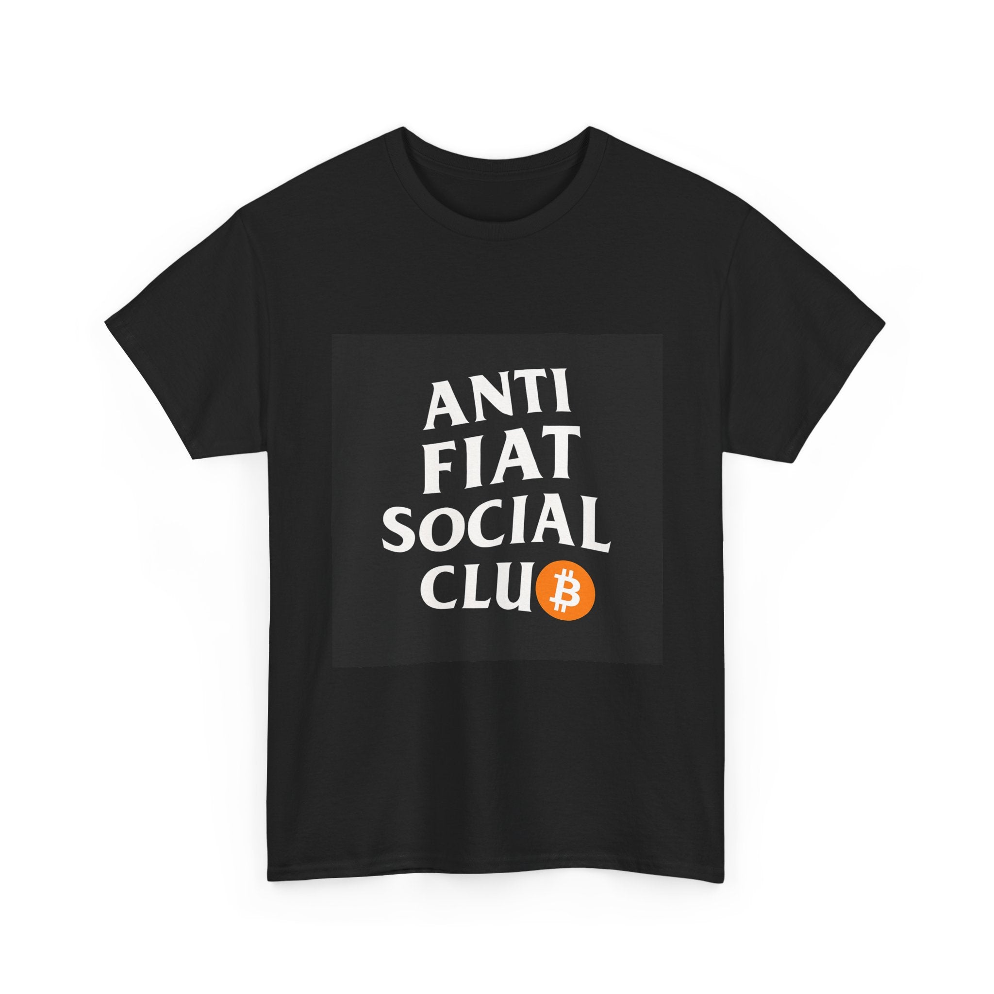 Anti Fiat Social Club Tee - Bitcoin Inspired Unisex Heavy Cotton T-Shirt, Cryptocurrency Gift, Fun Statement Shirt, Casual Wear, [...]