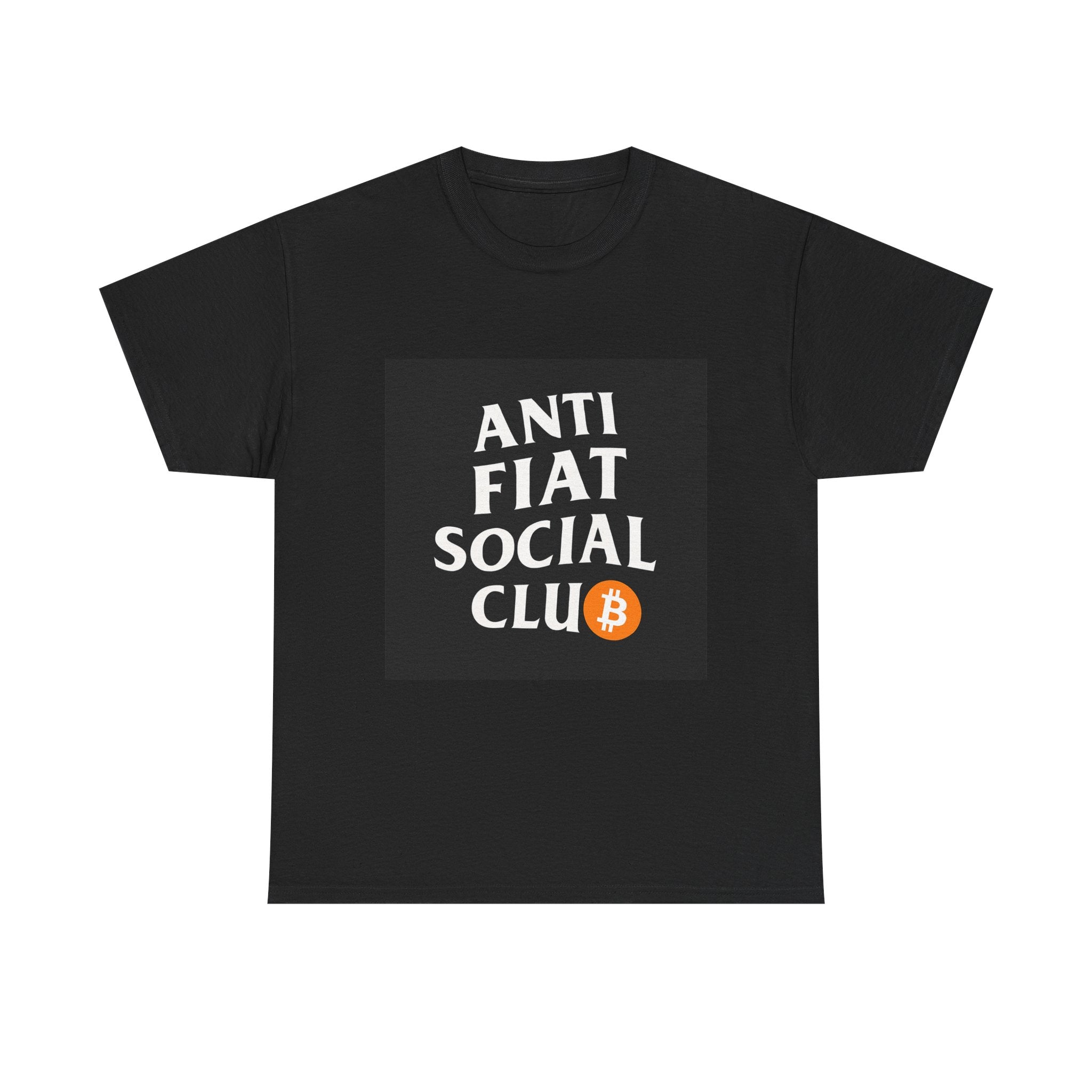 Anti Fiat Social Club Tee - Bitcoin Inspired Unisex Heavy Cotton T-Shirt, Cryptocurrency Gift, Fun Statement Shirt, Casual Wear, [...]