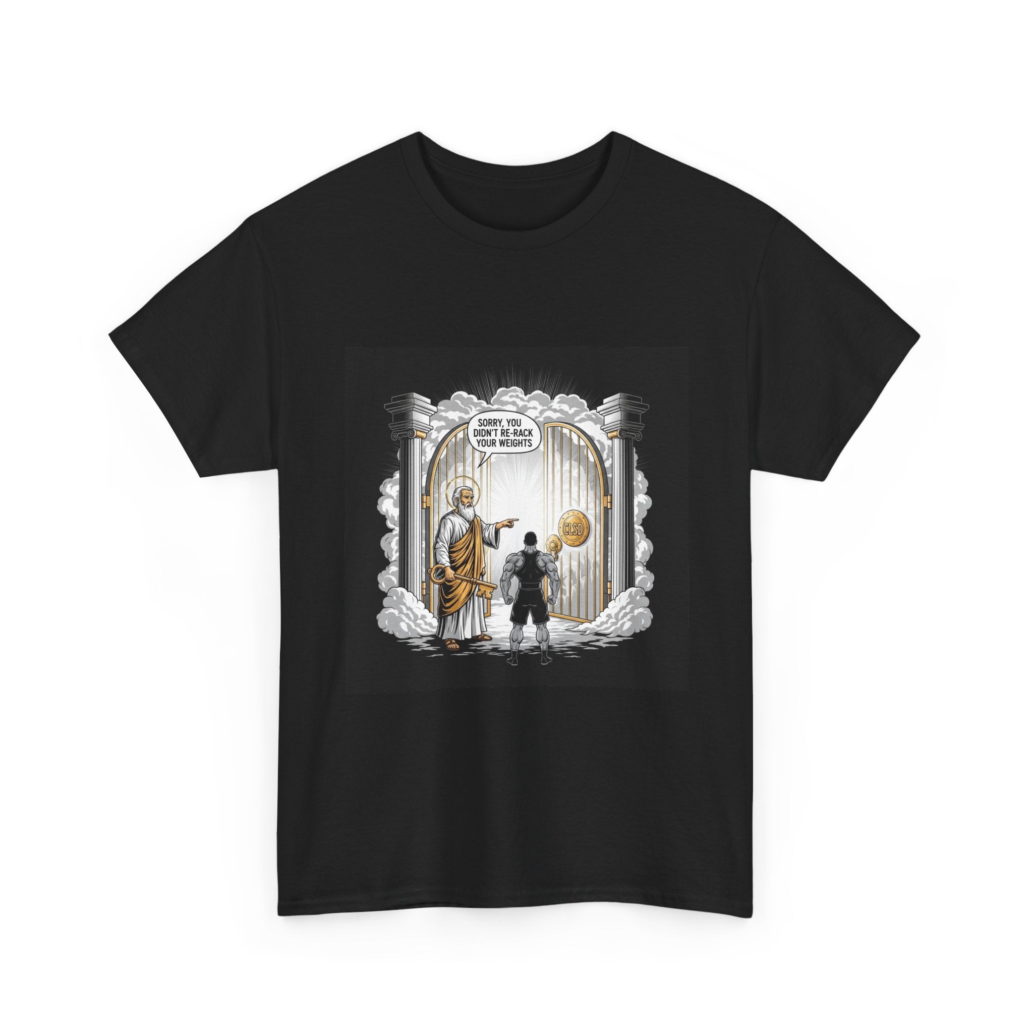 Sorry, You Didn’t Re-Rack Your Weights – Funny Gym Tee | Forgeborn Outfitters